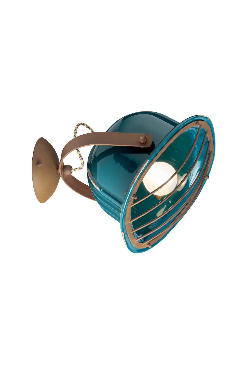 Industrial Wall Light - Vintage Bianco (C1656)