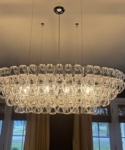 Giogali Oval Glass Chandelier - Image 4