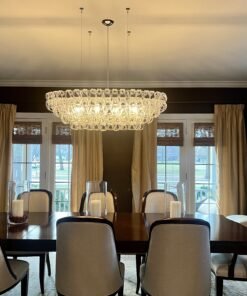 Alternative view of Giogali Oval Glass Chandelier