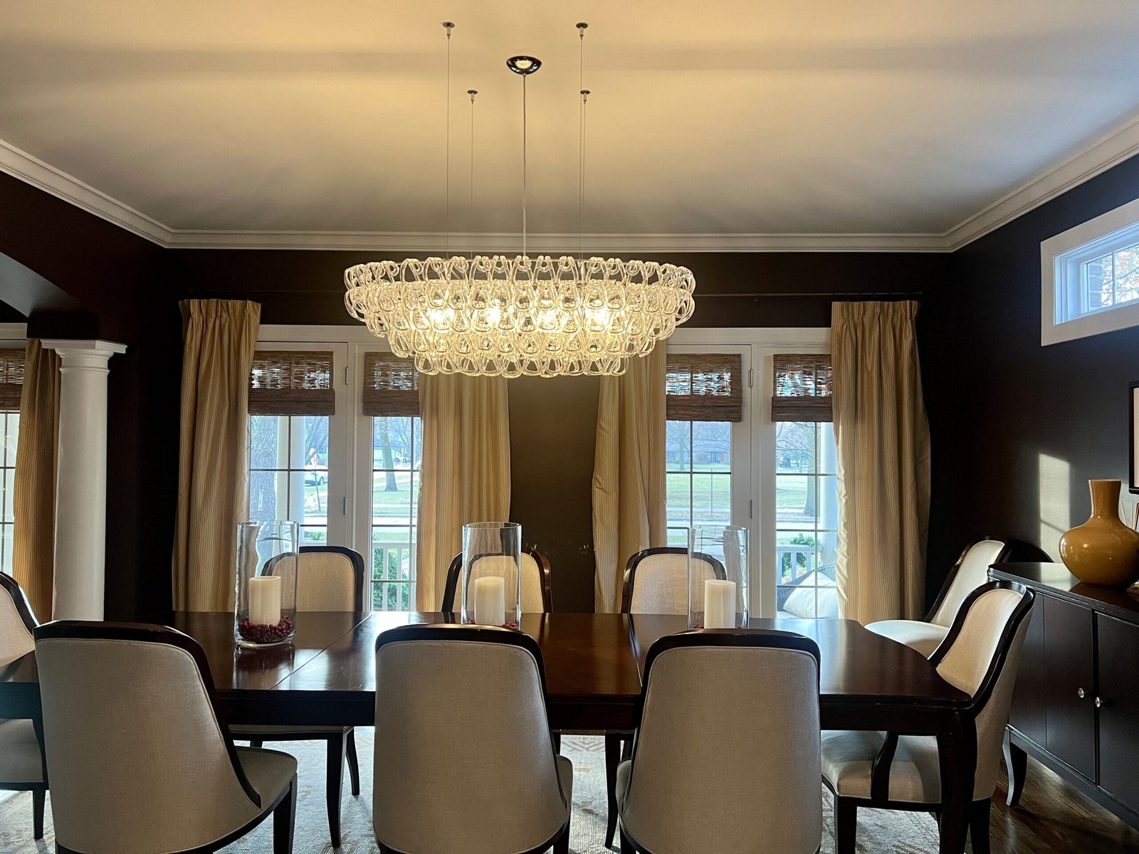 Giogali Oval Glass Chandelier - Image 2