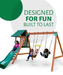 Basic Swing Set with Slide - Image 15