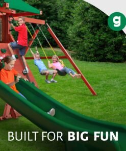 Alternative view of Sun Valley Deluxe Swing Set
