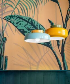 Maracana Pendant - Azzurro & Giallo - Image 5