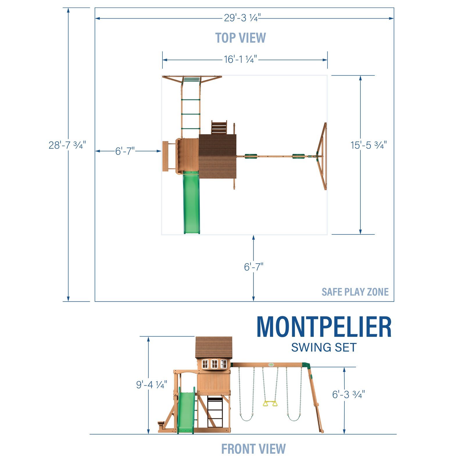 Montpelier Swing Set - Image 2