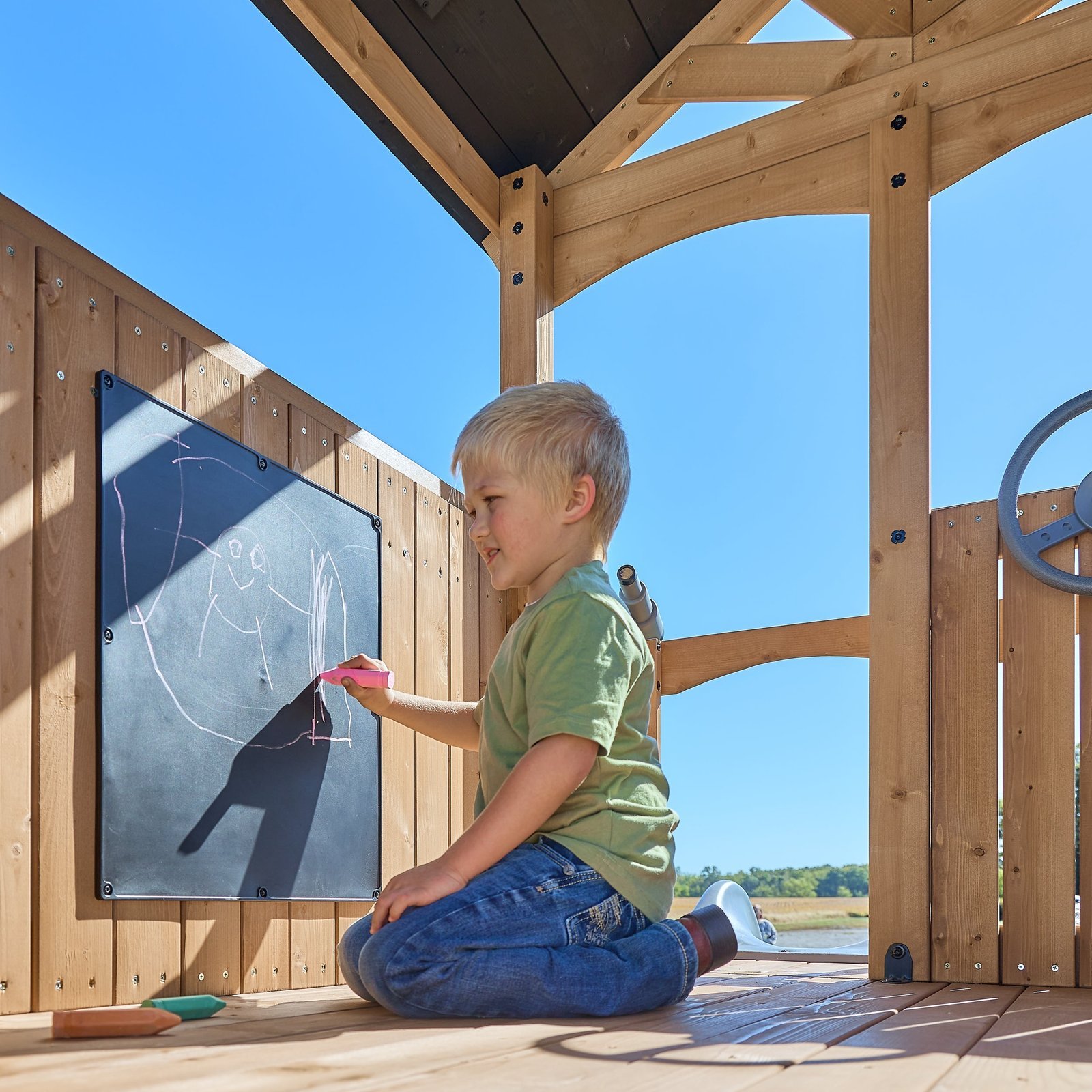 Dover Bay Swing Set with Monkey Bars - Image 4