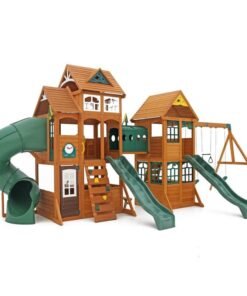 Paramount Wooden Swing Set / Playset - Image 17