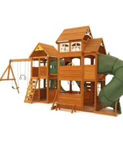 Paramount Wooden Swing Set / Playset - Image 16