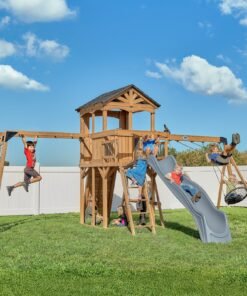 Dover Bay Swing Set with Monkey Bars
