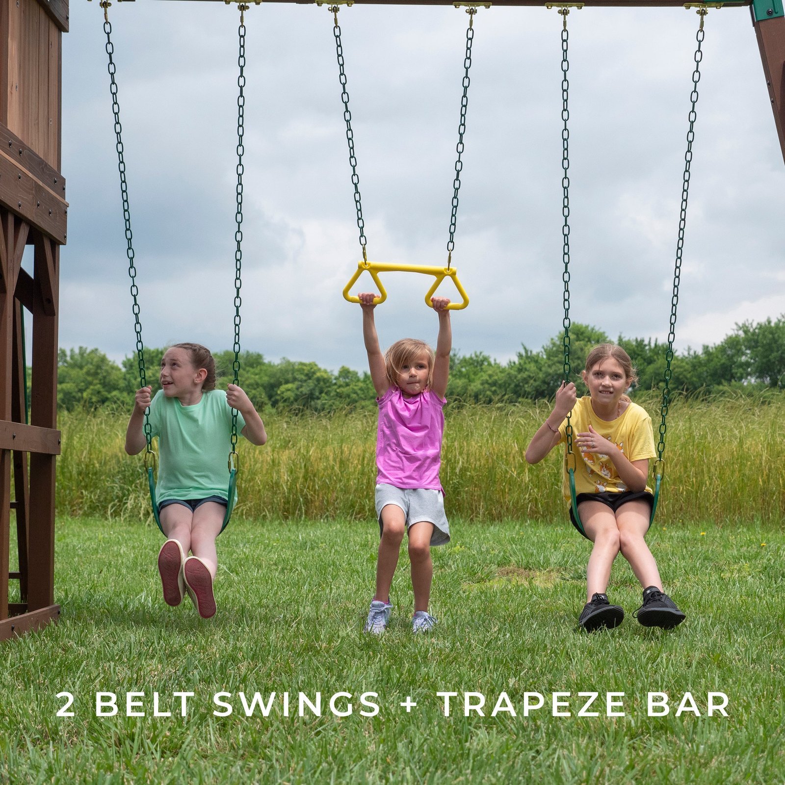 Skyfort III Swing Set - Image 16
