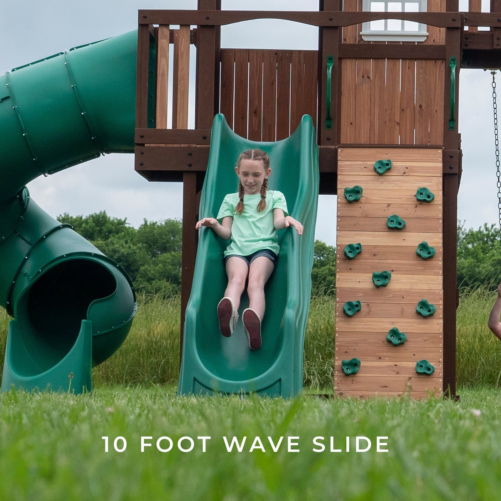 Skyfort III Swing Set - Image 6