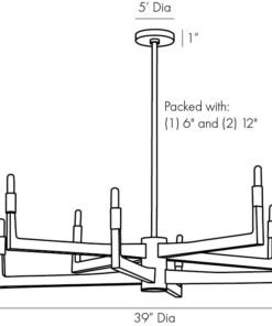 Gordon Chandelier - Image 10