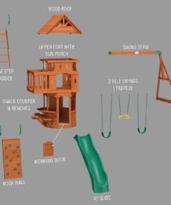 Woodland Swing Set - Image 27