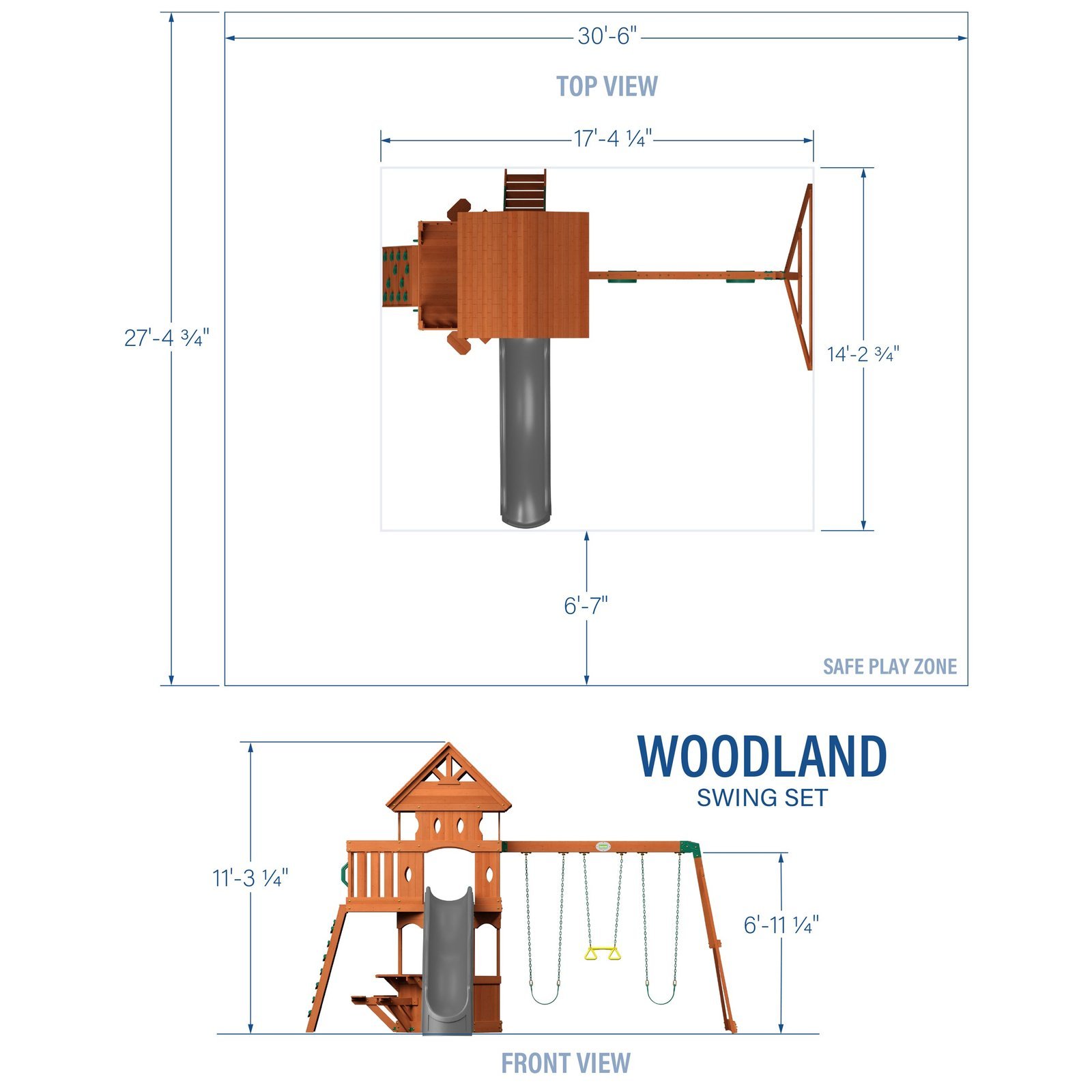 Woodland Swing Set - Image 4