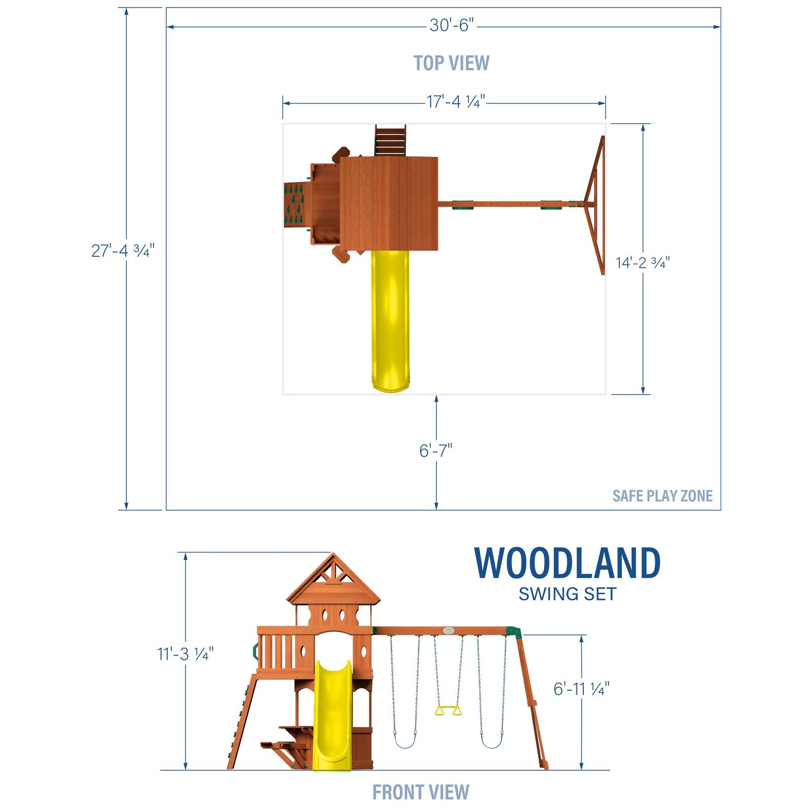 Woodland Swing Set - Image 28