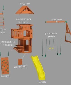 Woodland Swing Set - Image 36
