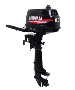 Hangkai Water Cooled 2 Stroke 6HP Outboards Motors Petrol Powered Engine