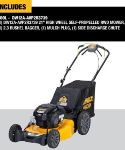 DEWALT 21″ 163cc Self-Propelled Lawn Mowers