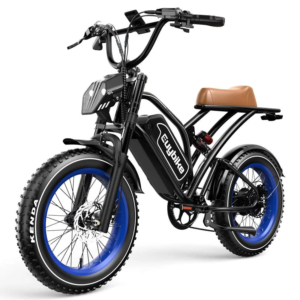 Euybike S4 Moped-Style Fat Tire Electrics Bikes - Image 2