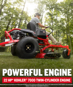 CRAFTSMAN Z5400 | 46in 22HP Zero-Turn Riding Mower | 22 HP Kohler Engine | Hydrostatic Transmission | High-Back Seat (17ARFACT093) - Image 4