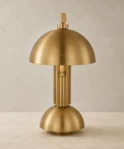Dally 13.5-Inch LED Desk Lamp in Hand-Rubbed Antique Brass