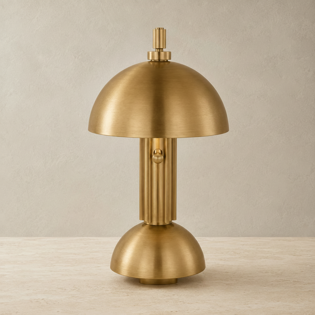 Dally 13.5-Inch LED Desk Lamp in Hand-Rubbed Antique Brass
