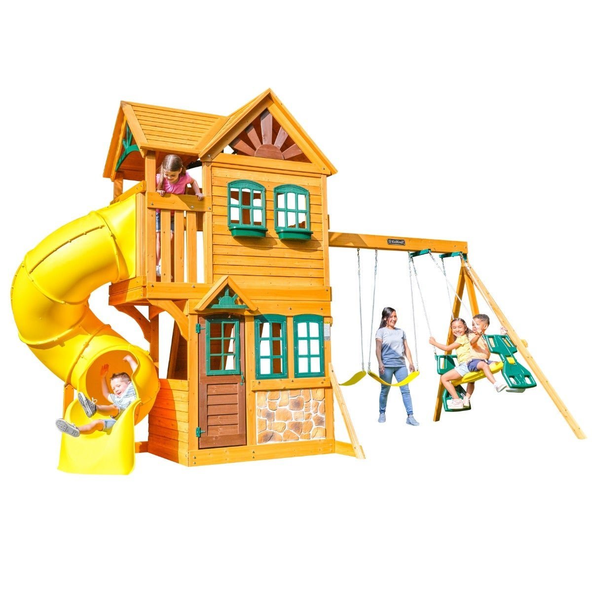Boulder Station Swing Set – Installation Available - Image 13