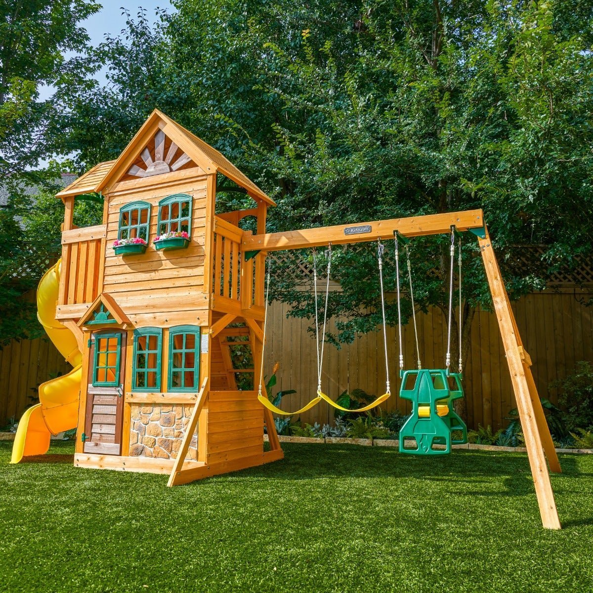 Boulder Station Swing Set – Installation Available - Image 5