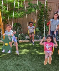 Bear Cave Lodge Swing Set – Installation Available - Image 8