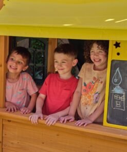 Bear Cave Lodge Swing Set – Installation Available - Image 9