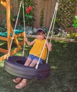 Bear Cave Lodge Swing Set – Installation Available - Image 17