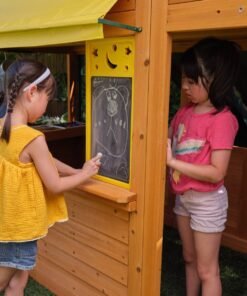 Bear Cave Lodge Swing Set – Installation Available - Image 21