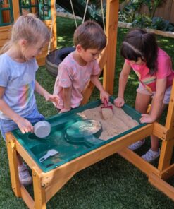 Bear Cave Lodge Swing Set – Installation Available - Image 22