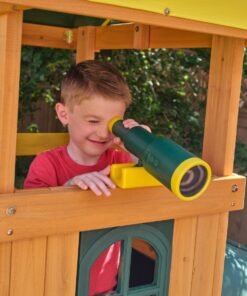 Bear Cave Lodge Swing Set – Installation Available - Image 23