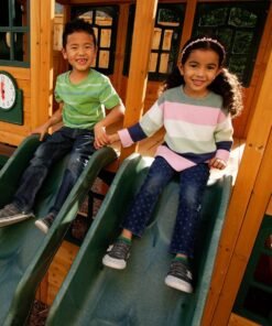 Bear Cave Lodge Swing Set – Installation Available - Image 7