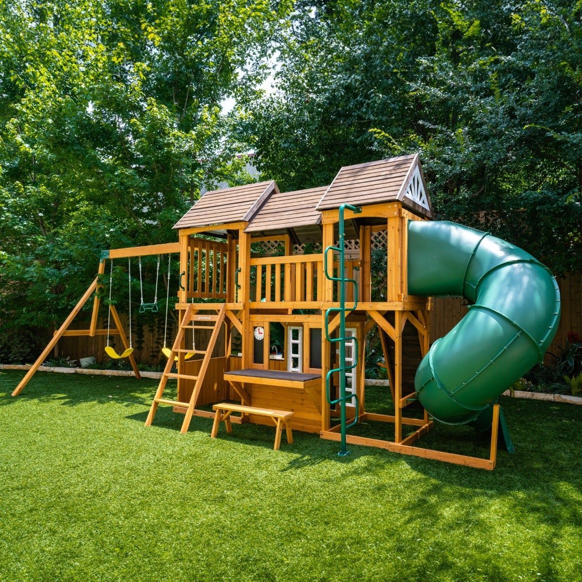 Adventure Bend Swing Set – Installation Available - Image 3