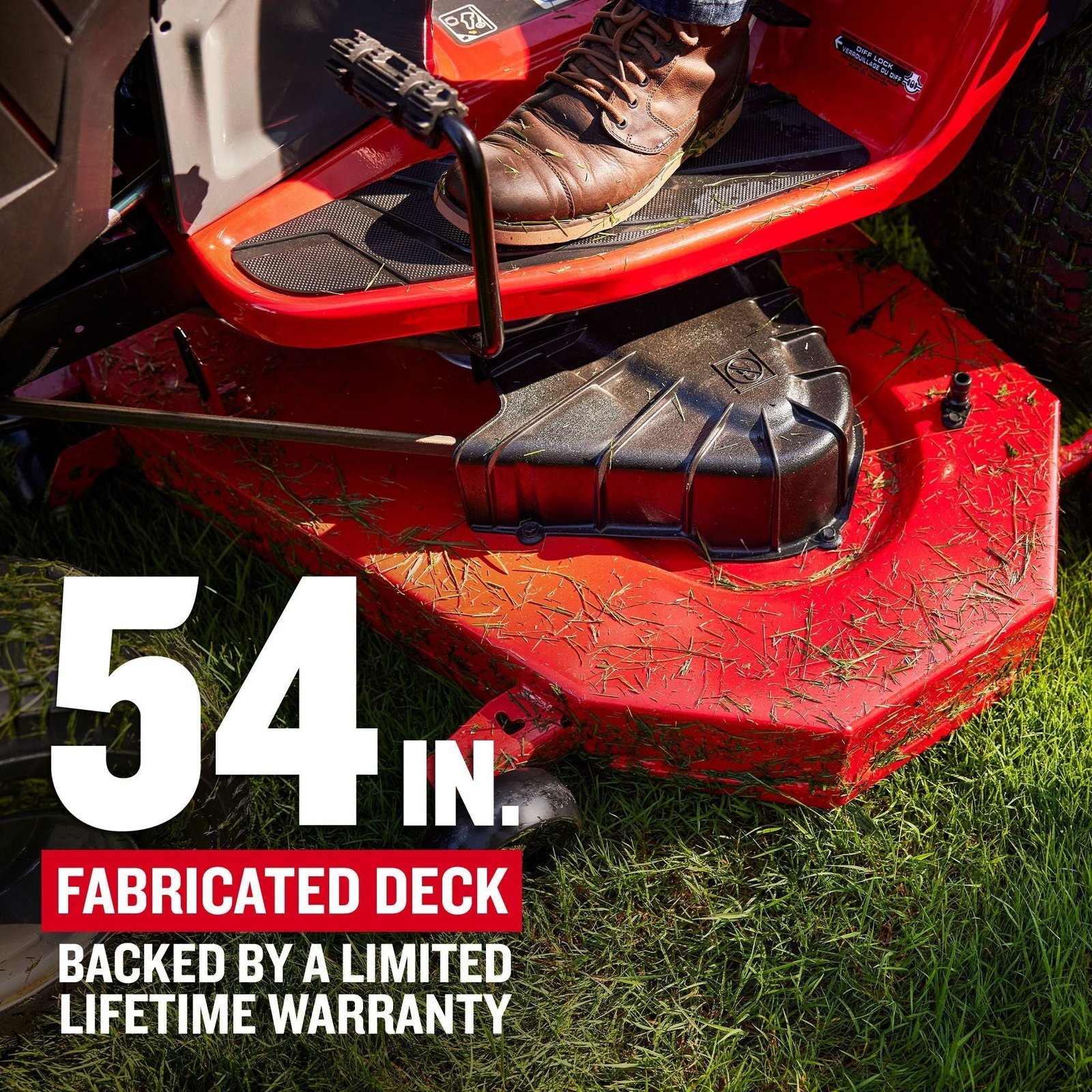 CRAFTSMAN T4400 | Riding Lawn Mower | 54-in Fabricated Deck | 24-HP Kawasaki V-Twin FR Engine | TURNTIGHT 5 in. Turning Radius - Image 6