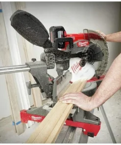 Milwaukee 18V Lithium-Ion Brushless Cordless 12 in. Dual Bevel Sliding Compound - Image 3