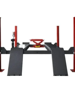 Alternative view of Katool KT-4H150, 4 Post Alignment Lift 15,000 lb – Rolling Jacks Included
