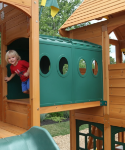 Paramount Wooden Swing Set / Playset - Image 4