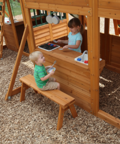 Paramount Wooden Swing Set / Playset - Image 5
