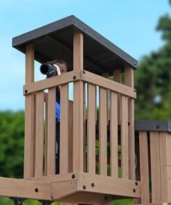 Skyline Lookout Wooden Outdoor Playset - Image 10