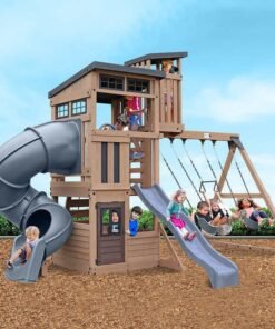 Skyline Lookout Wooden Outdoor Playset - Image 7