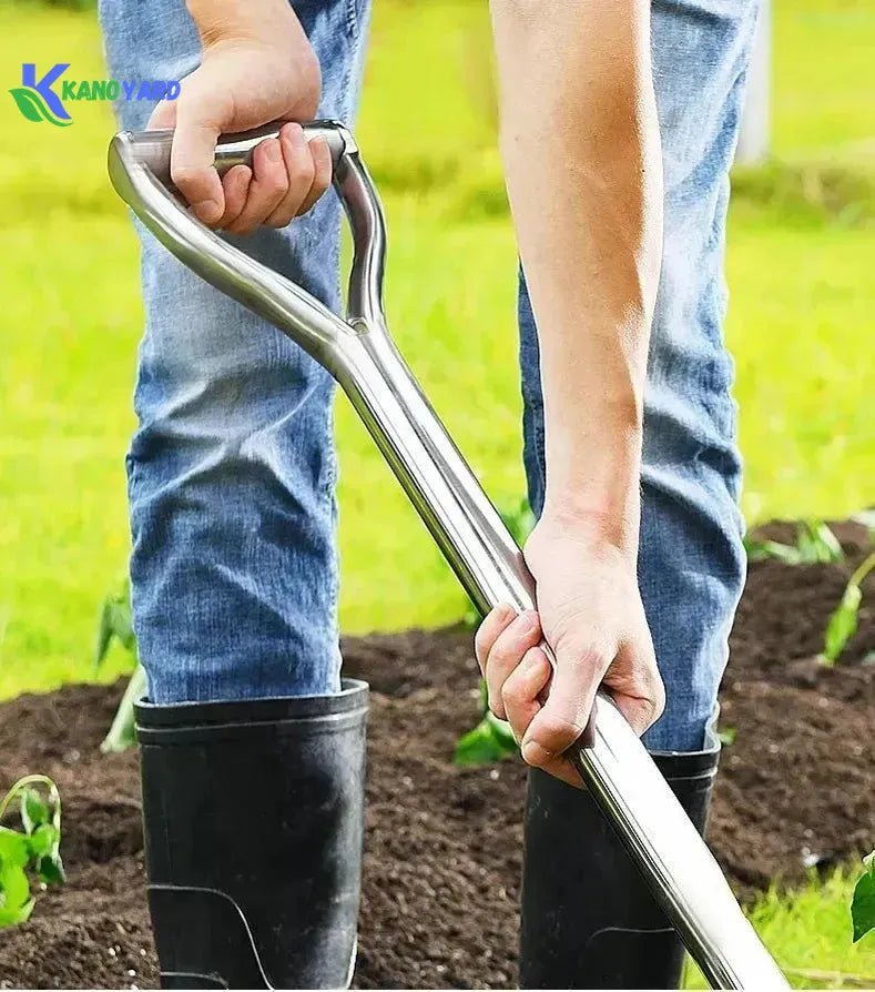 Kanoyard Stainless Steel Pointed Garden Shovel - Image 5