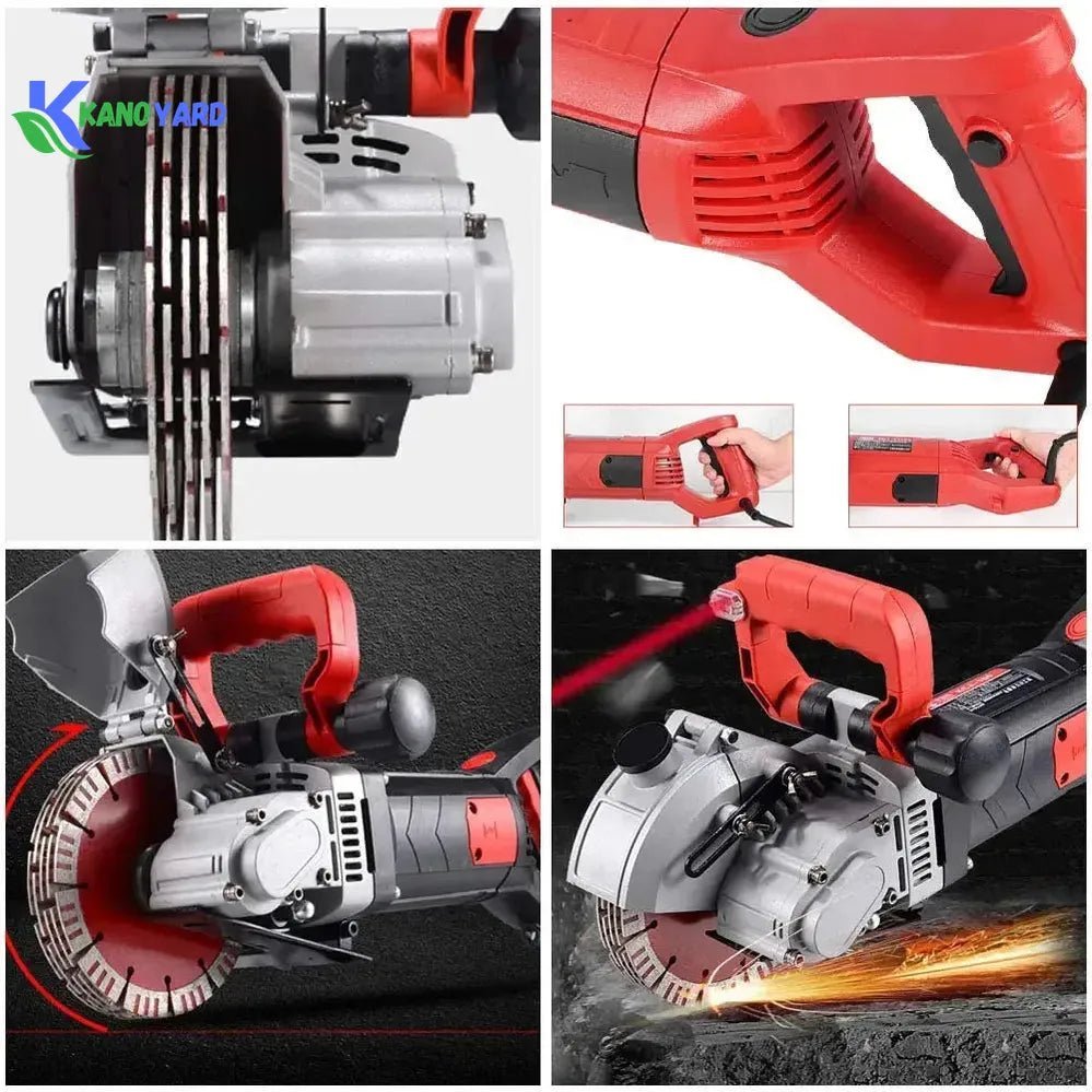 Kanoyard Titan-Cut 4800W | Professional Dust-Free Wall Chaser - Image 3
