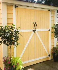 Outdoor Living Today SpaceSaver 8×4 with Double Doors - Image 3