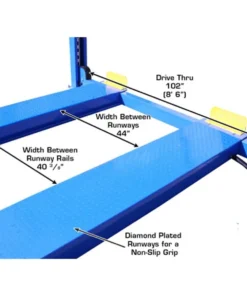 Atlas Automotive Equipment Atlas 414 4-Post Lifts - Image 3