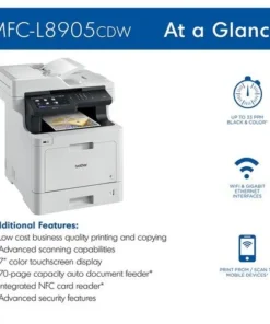 Alternative view of Brother MFC-L8905CDW Wireless Color Laser Printers