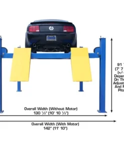 Alternative view of Atlas Automotive Equipment Atlas 414 4-Post Lifts