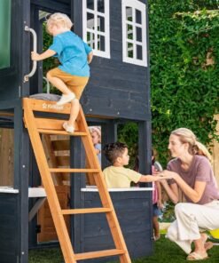 Cozy Escape Playhouse – Navy – Installation Available - Image 7