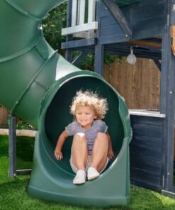 Alternative view of Cozy Escape Playhouse – Navy – Installation Available
